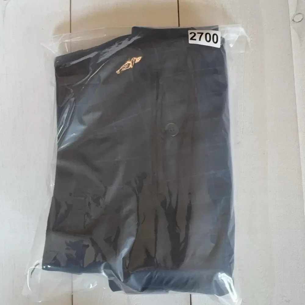 Brooks Brothers Dress Pants Mens 38x32 Navy Check Stretch Wool Blend Business - Picture 15 of 15